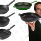 10" Cast Iron Fry Pan | $65 | Target
10.25" Cast Iron Fry Pan | $120 | Target
3pc Cast Aluminum Nonstick Set | $260 | Target